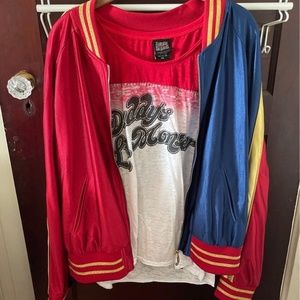 HOT TOPIC SUICIDE SQUAD COLLECTION HARLEY QUINN COSTUME SET